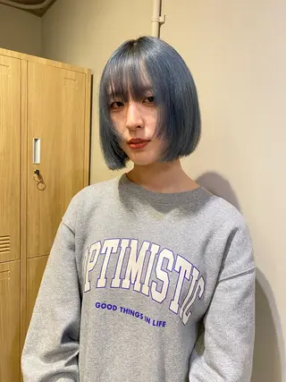 ミディアム カラー 透明感×レイヤーカッ ト🌼kiraraのヘアスタイル