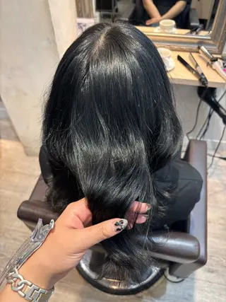 ロング momoka ⠀のヘアスタイル