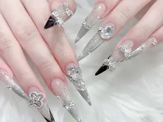 ネイル MoMoA Nail ネイル長さ出し専門店のネイルデザイン