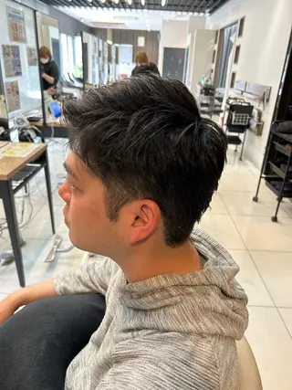 メンズ 小嶺 麗華のヘアスタイル