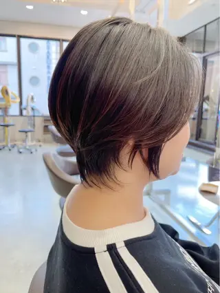 ショート カラー 新井優馬/再現性◎・ 似合わせ重視のヘアスタイル