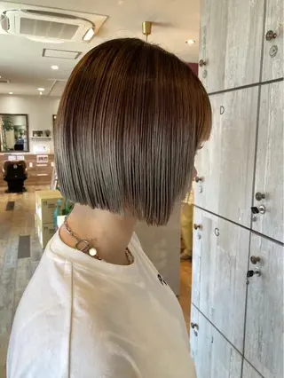 ロング カラー ブリーチなし艶カラー /いくののヘアスタイル