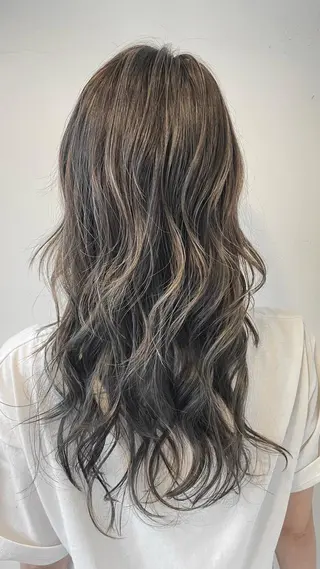 ロング カラー 【azure横浜】 🧸misaki🌸のヘアスタイル