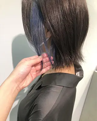 ミディアム カラー moa  by clips所属・レイヤー/お顔まわり 暖色カラー🍑Amiのヘアスタイル