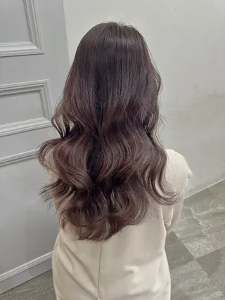 ミディアム ヘアアレンジ 顔周りcut/ 艶ワンカラー♥ちさきのヘアスタイル