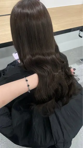 カラー 🤍透明感ブラウン himi🤍のヘアスタイル