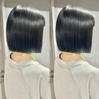 ショート ボブ/髪質改善/ ミディアム/浅川俊輝のヘアスタイル