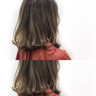 ミディアム カラー パーマ エリア人気No.1 美容室Ash西船橋のヘアスタイル