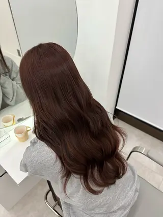 ロング 市川 栖々子のヘアスタイル