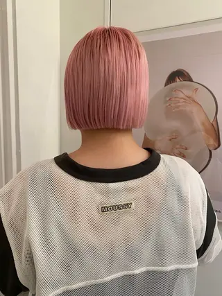 ショート カラー riria/ボブ /ブラウンカラー🎀のヘアスタイル