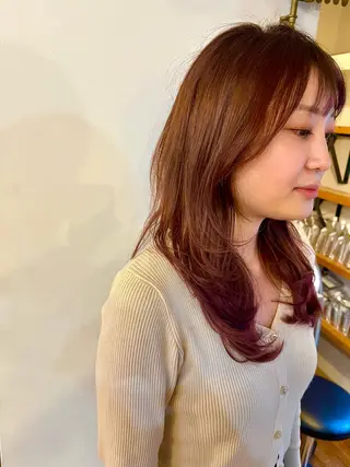 ロング ⚪️髪質改善 縮毛 店長 コウ⚪️のヘアスタイル