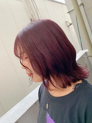 ミディアム カラー GO TODAY SHAiRE SALON 町田店所属・🫧大森 知夏🫧のヘアスタイル