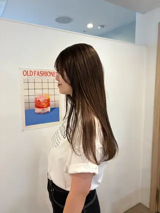 ロング カラー 梅田/柔らかカラー/ オオハシ リナコのヘアスタイル