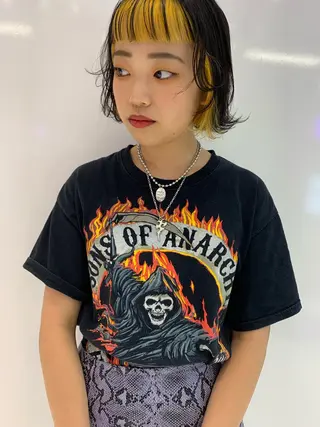 ミディアム share salon JAM 吉祥寺所属・レイヤー/ブリーチ HIKARU ♡のヘアスタイル