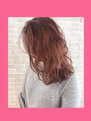 ミディアム カラー hair salon Ranun髪質改善のヘアスタイル