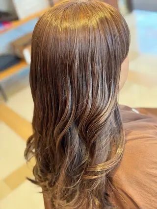 ロング 中根 沙千野のヘアスタイル