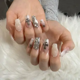 ネイル 🎀nana🫧 ワンホンネイル🎀のネイルデザイン