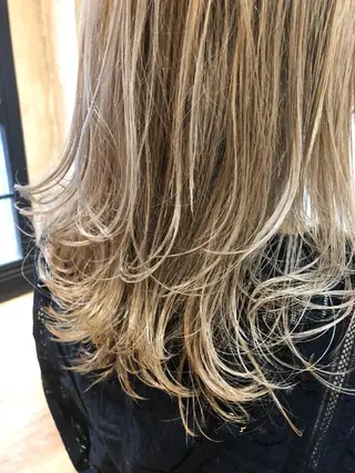 ミディアム カラー amie高崎所属・高崎メンズパーマ 髪質改善TAKEのヘアスタイル