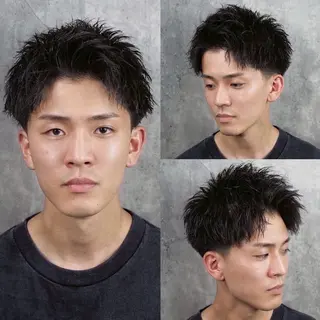 ショート メンズ オガサワラ ケイスケのヘアスタイル