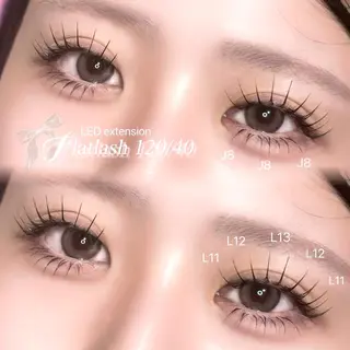 マツエク・マツパ 🎀fein. 渋谷本店‪‪🎀のマツエク・マツパデザイン