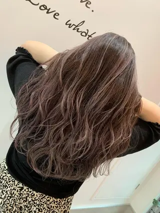 ロング カラー 中村 優太のヘアスタイル