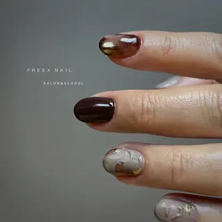 ネイル Freex nail所属・freex nail /ニュアンス/個性派のネイルデザイン