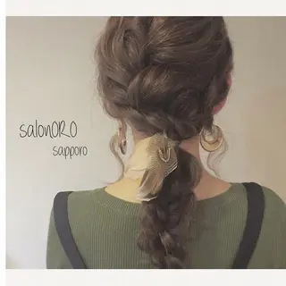 ヘアアレンジ toiro by lien hair atelier所属・池田 真由美のヘアスタイル