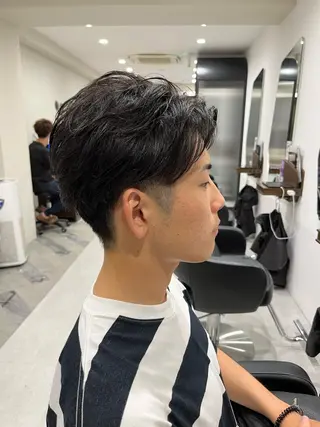 メンズ 髪質改善 川島　広大のヘアスタイル