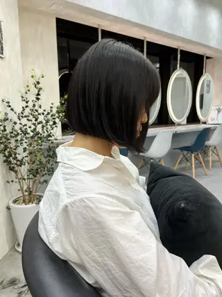 ショート 池袋/似合わせ/縮毛 髪質改善【ugen】のヘアスタイル