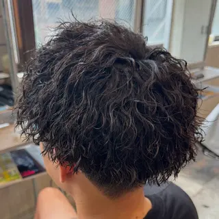 ショート パーマ 優太朗/仙台/メンズ /波巻き/ツイスパ/のヘアスタイル