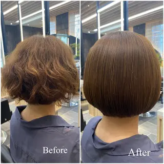 ショート ラテ渋谷所属・【副店長/縮毛矯正】 小野沢駿弥のヘアスタイル