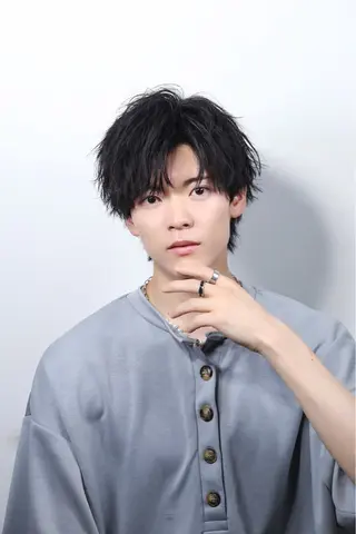 ミディアム メンズ TELA HAIR 土浦店【テーラヘアー】所属・TELA HAIR 副代表RIKUのヘアスタイル