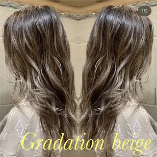 カラー ハイトーンカラー× 髪質改善　川嶋宏旭のヘアスタイル