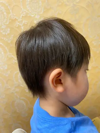 ショート メンズ キッズ スローエイジング/ ダメージレス鈴木慎一のヘアスタイル