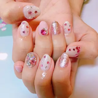 ネイル La neige* yuki 🥯🍑のネイルデザイン