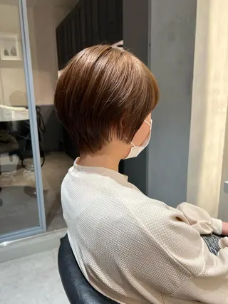 ショート 似合わせショート🌿 ボブ🫧 乾辺真悠子のヘアスタイル