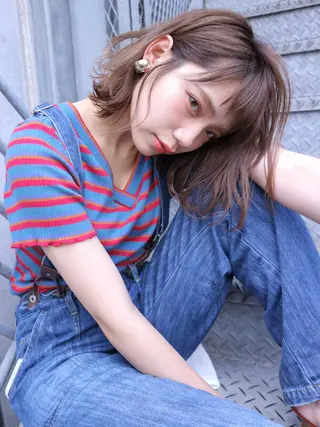 ショート カラー テトネ タカシのヘアスタイル