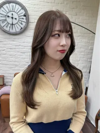 ロング ウルフ/レイヤー /髪質改善　ナユタのヘアスタイル