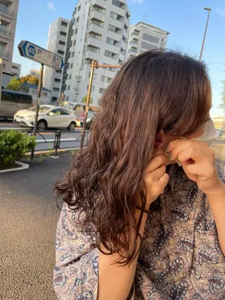 ミディアム パーマ 🌷 カナサ🌷のヘアスタイル