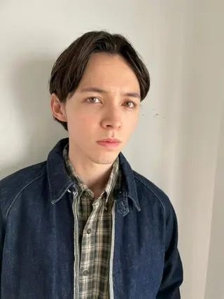 ショート メンズ パーマ カラー CEINE PATHのヘアスタイル