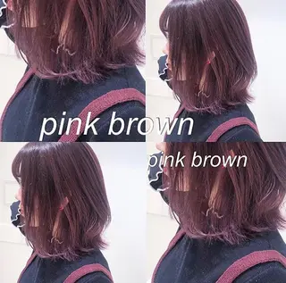 ミディアム カラー HOLON池袋所属・ウルフカット ハッシュカット/七海のヘアスタイル