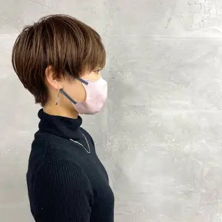 ショート カラー 田畑 智規のヘアスタイル