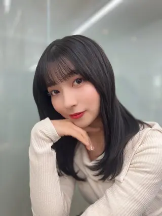 セミロング カラー レイヤー/髪質改善 DAISUKEのヘアスタイル