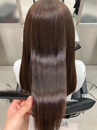 ロング カラー GOTODAY シェアサロン梅田NU茶屋町店所属・髪質改善/艶カラー 縮毛矯正/みほのヘアスタイル
