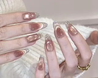 ネイル By moonネイル 🌷ワンホン/韓国風のネイルデザイン