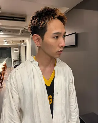 メンズ NERO 眞下秋歩のヘアスタイル