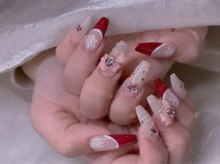 ネイル 長さだし専門店 M2 rikaのネイルデザイン