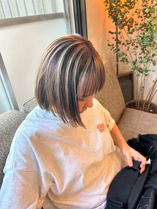 ショート RECORD所属・RECORD sakuraのヘアスタイル