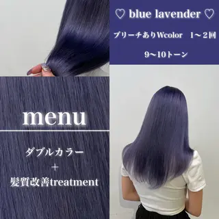 カラー 💙ハイトーン韓国風 色白ヘア💙manaのヘアスタイル