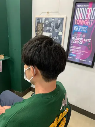 ミディアム メンズ lil所属・月館 怜奈のヘアスタイル